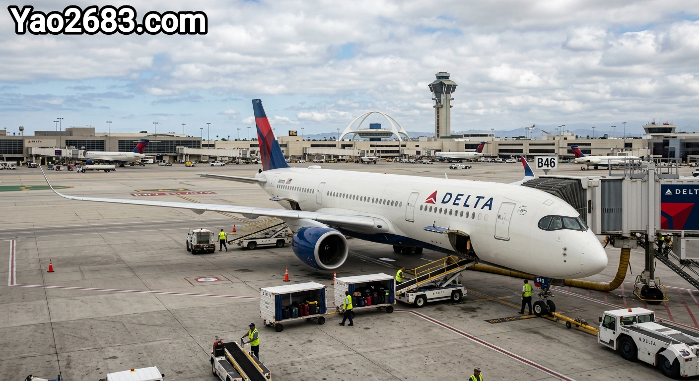 delta flight dl275 diverted lax