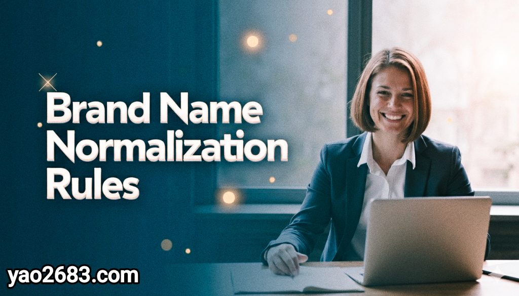 brand name normalization rules