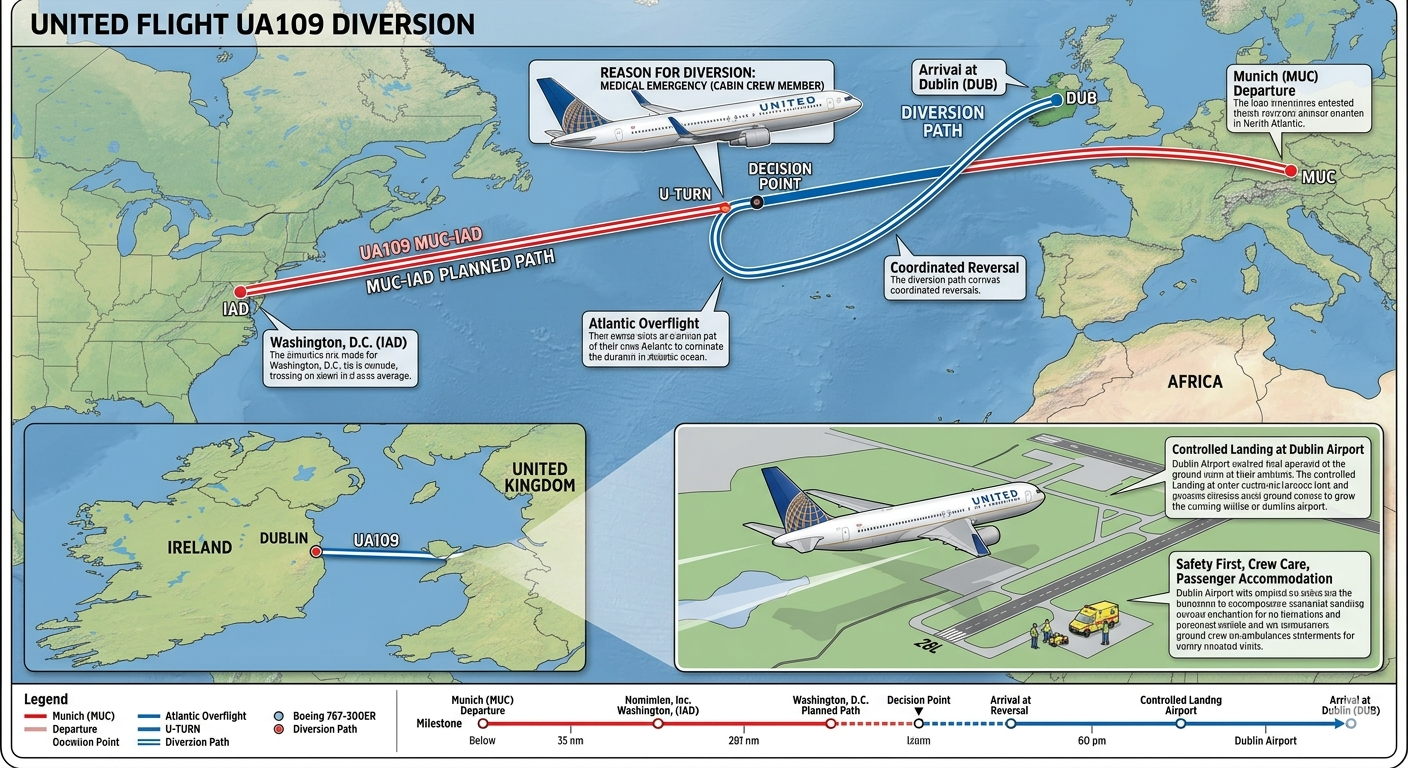 united flight ua109 diversion